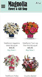 Mobile Screenshot of magnoliaflowersclarksville.com